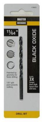 Picture of Drill-Bit Black-oxide-finish 3/16" X 3-1/2"