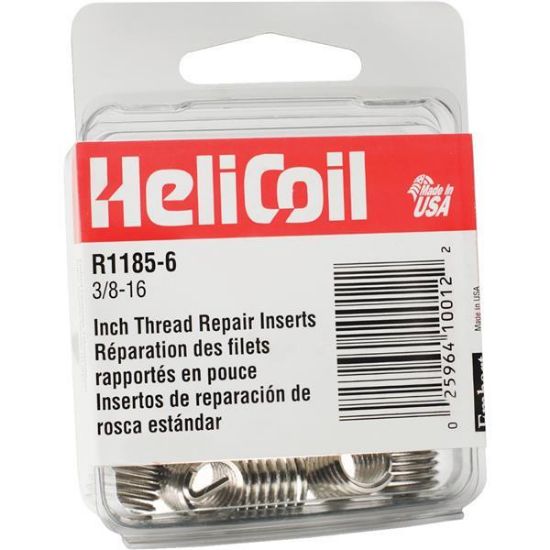 Picture of 3/8-16 Thread Repair Inserts Stainless-Steel