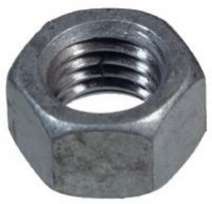 Picture of 1/2-13 Hex-Nut Galvanized Steel