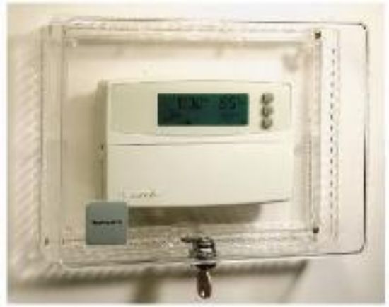 Picture of Clear Thermostat-Cover 9-3/4" W 7-1/8" H 3-3/8" D