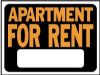 Picture of Sign Apartment For Rent