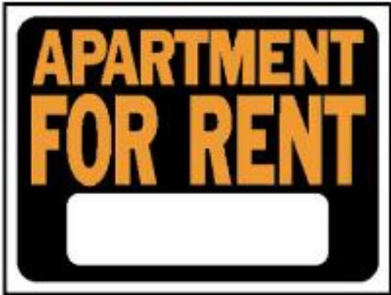 Picture of Sign Apartment For Rent