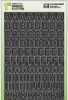 Picture of 1" Black Numb/Letter Set