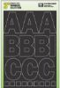 Picture of Number/Letter Set Black 3"