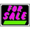 Picture of 9" x 12" Plastic For Sale Sign