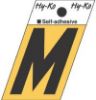 Picture of 1-1/2" Aluminum Adhesive Letter M