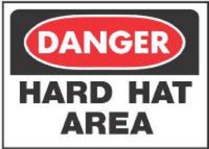 Picture of Hard-Hat 10 x 14 Sign