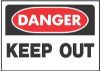 Picture of 10 x 14 Keep Out Sign