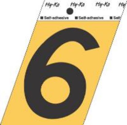 Picture of 3-1/2" Aluminum Adhesive Number 6