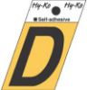 Picture of 1-1/2" Aluminum Adhesive Letter D