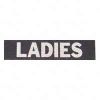 Picture of Ladies Sign Aluminum 2" x 8"