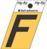Picture of 1-1/2" Aluminum Adhesive Letter F