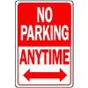 Picture of No Parking Sign 12" x 18"