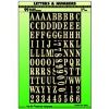 Picture of Letter & Numbers Set Gold/Black 1" 96Pc