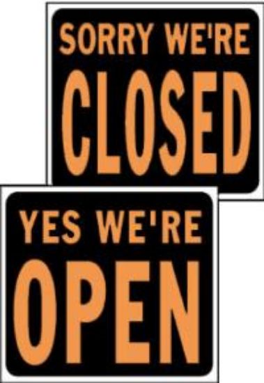 Picture of 15 x 19 Open/Closed Sign