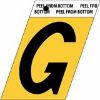 Picture of 1-1/2" Aluminum Adhesive Letter G