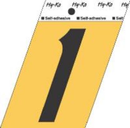 Picture of 3-1/2" Aluminum Adhesive Number 1