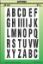 Picture of 2" B/W Vinyl Adhesive-Sign Letter Set