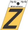 Picture of 1-1/2" Aluminum Adhesive Letter Z
