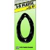 Picture of 4" Black Plastic Number 0