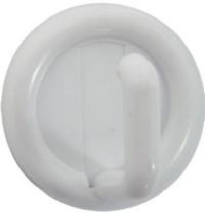 Picture of Utility Hooks Self-Adhesive White