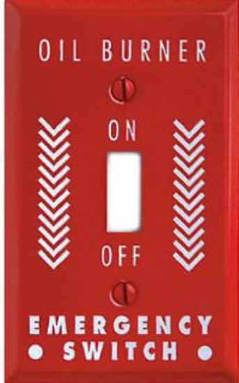 Picture of RED Oil Burner Plate