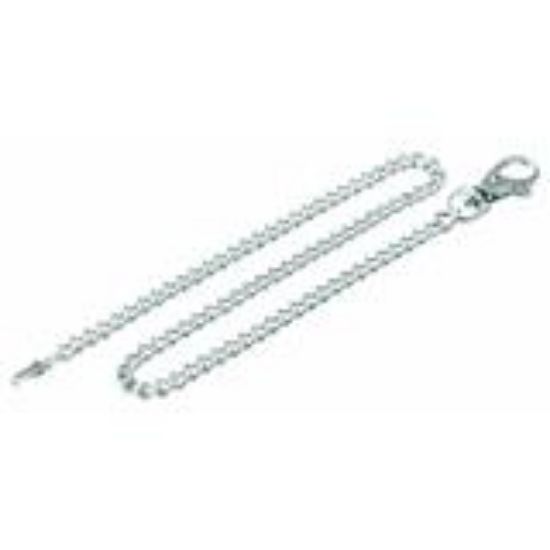 Picture of 18" Nickel-Plated Steel Chain & Snap