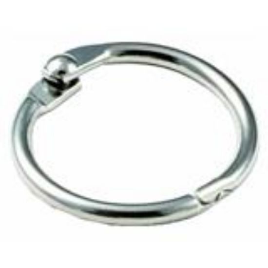 Picture of 1" Nickel-Plated Steel Binder-Ring