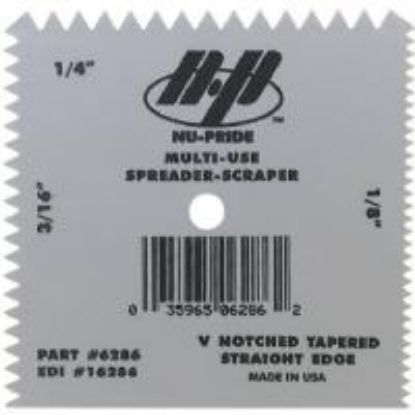 Picture of 4 x 4 Notched-Spreader