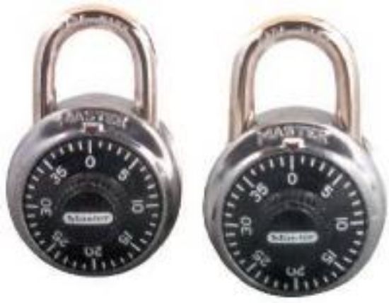 Picture of Combination-Padlock Black Dial