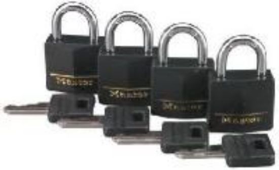 Picture of Keyed-padlock 1-3/16" Brass
