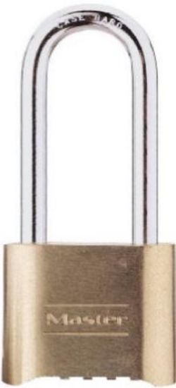 Picture of Combination-Padlock Brass 2-1/2" Shackle