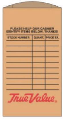 Picture of TV Brown Paper-Bag