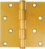 Picture of Residential Door-Hinge Satin-Brass 4" x 4"