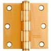 Picture of Residential Door-Hinge Satin-Brass 4" x 4"