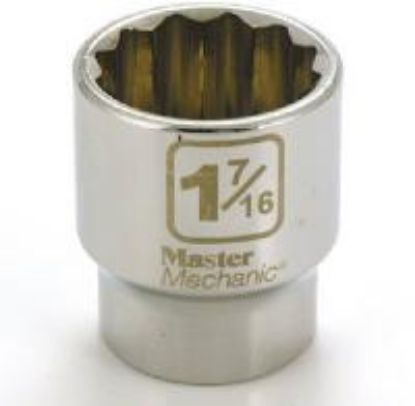 Picture of Socket-wrench 12-point Chrome-vanadium 1-7/16"
