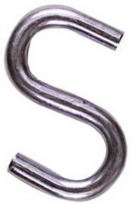 Picture of S-Hook Heavy Open Zinc-Plated 2-1/2"