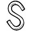 Picture of S-Hook Heavy Open Zinc-Plated 2-1/2"