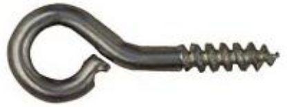 Picture of Screw-Eye Zinc-Plated 13/16"