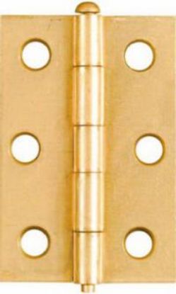 Picture of Narrow-Hinge Removable-Pin Satin-Brass 2-1/2"