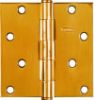 Picture of Door-Hinge Square-Corner Polished Brass 4"