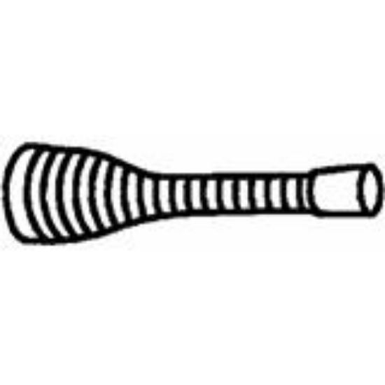 Picture of Door-Stop 3" Brass Spring