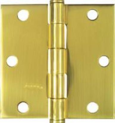 Picture of Brass Door-Hinge 3-1/2" x 3-1/2"