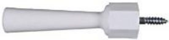 Picture of Jamb Door Stops White 3-1/4"