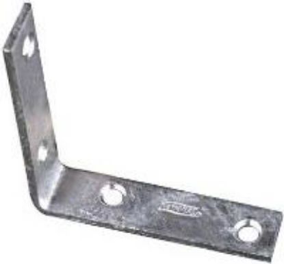 Picture of Corner-Brace Galvanized Steel 3" x 3/4"