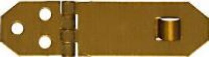 Picture of 3/4" x 2-3/4" Antique-Brass Hasp