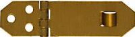 Picture of 3/4" x 2-3/4" Antique-Brass Hasp