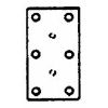 Picture of Mending-Plate Zinc-Plated 2-1/2" x 1-3/8"