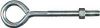 Picture of Eye-Bolt With-Nut Zinc-Plated 3/8" x 6"