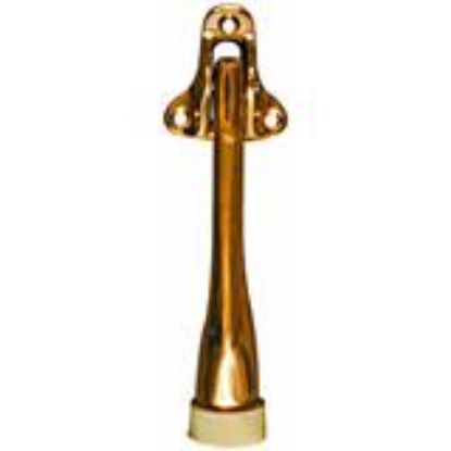 Picture of Kickdown Door-stop Solid-brass Polished Brass 5"